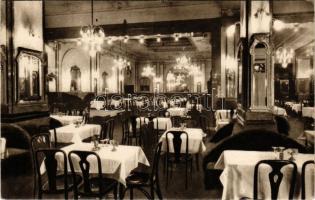 Budapest VII. Café Ostende kávéház és étterem, belső. Rákóczi út 20. (EK)