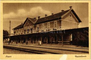 Pásztó, vasútállomás