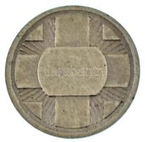 1936. "Szent Rókus Kórházcsoport" Cu-Ni telefonérme (tantusz) (21mm) T:XF-VF