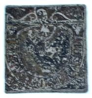 Svájc 1845. 2 1/2r "Stadt Post Basel - Basel Dove" az első tricolor bélyeg mintájára kiado...