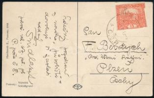 1919 Pozsony, Pressburg, Bratislava; Vártelek, vár. Hardtmuth E. kiadása / Schloßgrund / castle (EK)