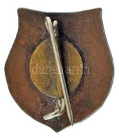 1930-1940. "A Szoc. Missziótársulat Ifjúsága" zománcozott bronz jelvény (18x20mm) T:XF zom...