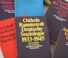 Nagy társadalomtudományi, többségében szociológiai és filozófiai könyv tétel, német nyelven, néhány ...