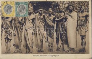 African natives from Tanganyika (pinhole)
