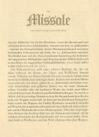 Missale. Az Országos Széchényi Könyvtár Cod. Lat. 221. jelzetű Úti misekönyvének hasonmása. (Számozo...