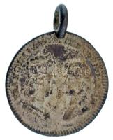 1751. "Lotharingiai Ferenc és Mária Terézia látogatása a magyarországi bányavárosokban" Ag zseton. "FRANC IMP AUG M THERES HUNG REX / ADVENTUS AUGUSTI - INFOD HUNG INFER MDCCLI" (2,64g/21mm) T:VF füllel, patina / Austrian Empire 1751. "Visit of Franz I and Maria Theresia to the Hungarian Mines" Ag token (2,64g/21mm) C:VF with ear, patina