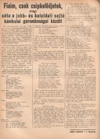 [Folyóirat] Heti Ujság. Falus Ferenc riportlapja. Megjelenik minden szombaton. XI. évfolyam, 1-52. s...