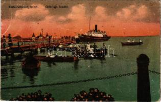 Balatonfüred, gőzhajó kikötő (EB)