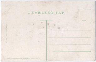 Győr, Hotel Meixner Royal szálloda, kávéház, Fehérhajó szálloda. Vasúti levelezőlapárusítás 3. (EK)