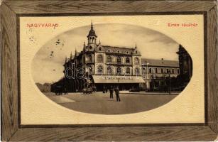 1910 Nagyvárad, Oradea; EMKE kávéház / cafe. Emb. frame (EK)