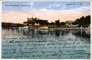 1931 Balatonboglár, hajóállomás (EK)