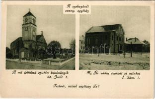 Szekszárd, épülő evangélikus templom télen. Borgula felvétele (EK)