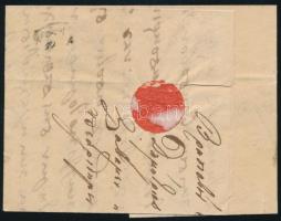 1837 Bélyeg előtti portós levél "CRONSTADT" - Pest
