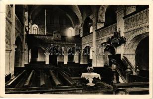 Székelyudvarhely, Odorheiu Secuiesc; református templom, belső / Calvinist church, interior