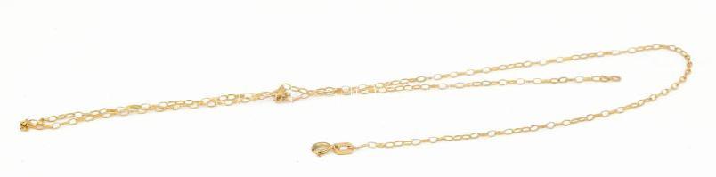 0,97g 8 K arany, (Au) sérült lánc. Jelzett