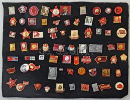Szovjetunió DN "Lenin" 70db klf jelvényből álló tétel T:UNC-XF Soviet Union ND "Lenin" 70pcs diff badges C:UNC-XF