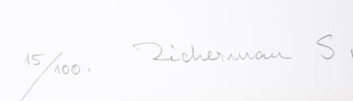 Zicherman Sándor (1935-2021): Grafikai album 32 darab, többségében aktokat ábrázoló grafikával. Nyom...