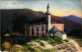 1916 Ada Kaleh, Moschee / Török mecset. M.G.O. / Turkish mosque (kopott sarkak / worn corners)