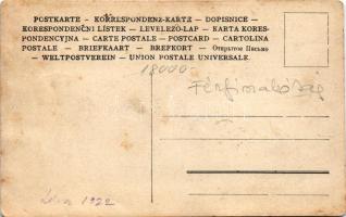 1922 Léva, Levice; Ghimessy Mihály férfi szabó üzlete, alkalmazottak / men's tailor shop. photo...