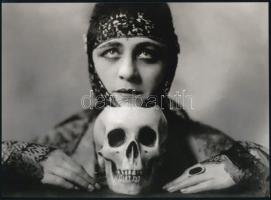 cca 1910 Orval Hixon (1884-1982) amerikai fotográfus felvétele (Látomás), 1 db modern nagyítás, jelzés nélkül, 15x21 cm