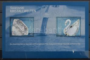 Swarovski Kristályvilágok kiállítás blokk dísztokban