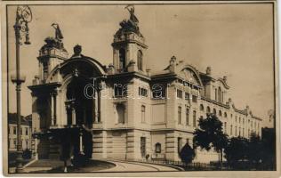 1936 Kolozsvár, Cluj; Teatrul National / Nemzeti Színház / national theatre (gyűrődések / creases)