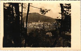 1940 Szilágysomlyó, Simleu Silvaniei; látkép / general view. photo + "KOLOZSVÁR VISSZATÉRT 1940" So. Stpl
