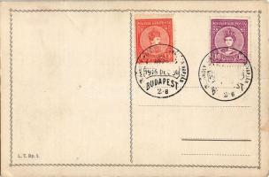 IV. Károly király. L.T. Bp. / Charles I of Austria + "IV. Károly király koronázása napján 1916....