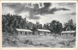 Tahi, Diáktelep, hátoldalán aláírásokkal. Bíró Miklós kiadása s: Tóth Sándor (EB)