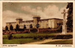 1934 Hévíz-gyógyfürdő, M. kir. postásüdülő (ázott sarok / wet corner)