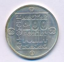 1985. 200Ft Ag "Természetvédelem II. - Vidra" kapszulában T:AU, kis patina Adamo EM87