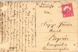 1930 Klotildliget (Piliscsaba), tájrészlet. Hangya Szövetkezet kiadása (Rb)