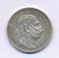 1915KB 1K Ag "Ferenc József" T:XF patina
Adamo K5.1