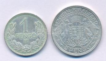 1938. 2P Ag "Madonna" + 1939. 1P Ag T:XF
Adamo P6, P7