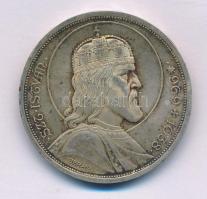 1938. 5P Ag "Szent István" T:AU patina
Adamo P8.1