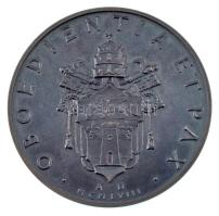 Vatikán 1958. "XXIII. János pápa / Oboedientia et pax" bronz emlékérem. Szign.: Giampaoli ...