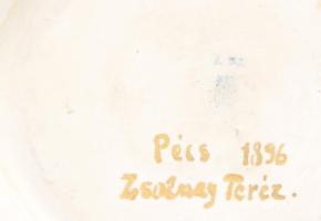 Zsolnay gyógyszerész mozsár- Zsolnay Teréz 1896. felirattal, feltehetőleg vizsgamunkája volt. Nagyon...