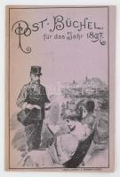 1897 Postbüchel postakönyv 24 p .