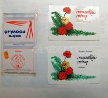 1985 A szegedi gyufagyár emlékalbuma sok száz gyufacímkével