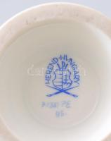 Herendi petrezselyem mintás váza. Kézzel festett, jelzett, hibátlan 13 cm