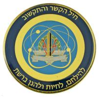 Izrael DN "Izraeli Védelmi Erők" aranyozott, műgyantás emlékérem (50mm) T:UNC Israel ND "Israel Defense Forces" gilt, synthetic resined commemorative medallion (50mm) C:UNC