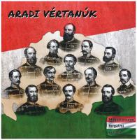 2024. 5Ft-200Ft (8xklf), közte 100Ft "Magyar Nemzeti Bank" + 200Ft bimetál "Batthyány Lajos", "Aradi vértanúk" dísztokos forgalmi összeállítás szettben T:UNC