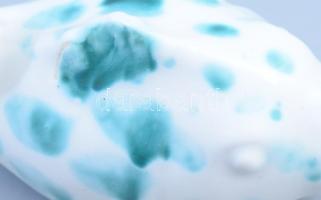 Gorka jelzéssel: Hal. Mázas kerámia, jelzett, hibátlan 13 cm