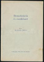 1946 Karácsony Sándor: Demokrácia és cserkészet, 14p