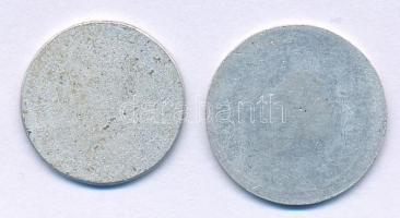 Baja DN "Szeretetház" 2xklf egyoldalas Al bárca "2" + "10" értékben (1...