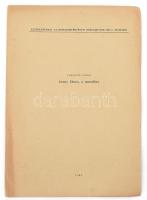 Ferenczi László: Arany János, a moralista. A szerző, Ferenczi László (1937-2015) irodalomtörténész, kritikus, esszéista által az író Németh László (1901-1975) részére DEDIKÁLT példány. Különlenyomat az Irodalomtörténeti Közlemények 1961/1. számából. Bp., 1961, Akadémiai-ny., 55-60 p. Kiadói papírkötés.