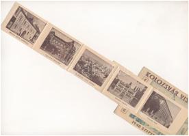 1940 Kolozsvár, Cluj; "Kolozsvár visszatért 1940. szeptember 11. Emlékalbum" leporelló 5 k...
