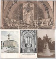 Kb. 87 db RÉGI Budapest város képeslap vegyes minőségben