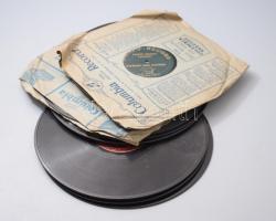 10 db magyar bakelit gramofon lemez