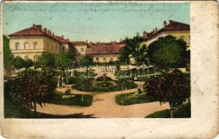 Kolozsvár, Cluj; M. kir. állami tanítónőképző kerti része / teachers' training institute (EM)